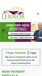 Mobile Screenshot of lernorfamilydental.com